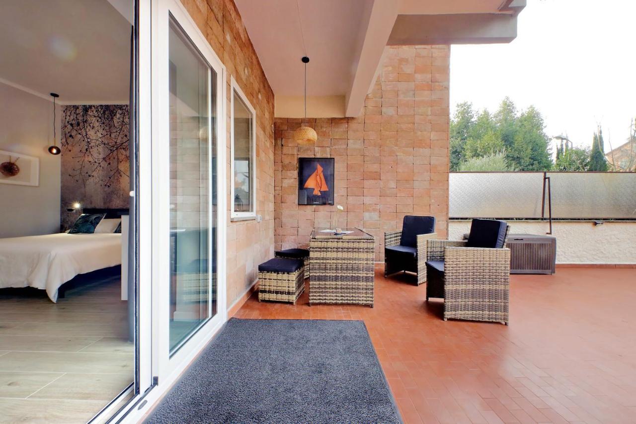 Aurelia Antica Terrace Apt Free Pool And Parking Рим Екстериор снимка