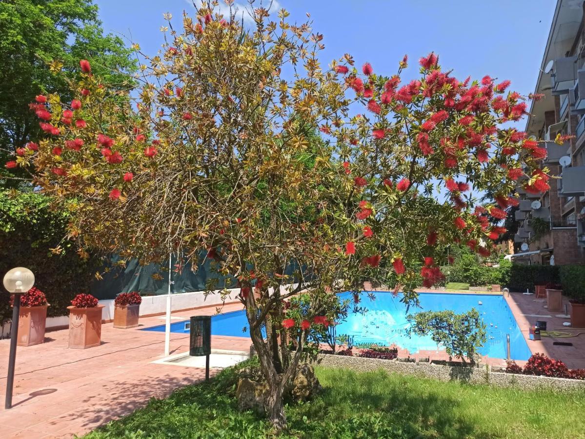 Aurelia Antica Terrace Apt Free Pool And Parking Рим Екстериор снимка