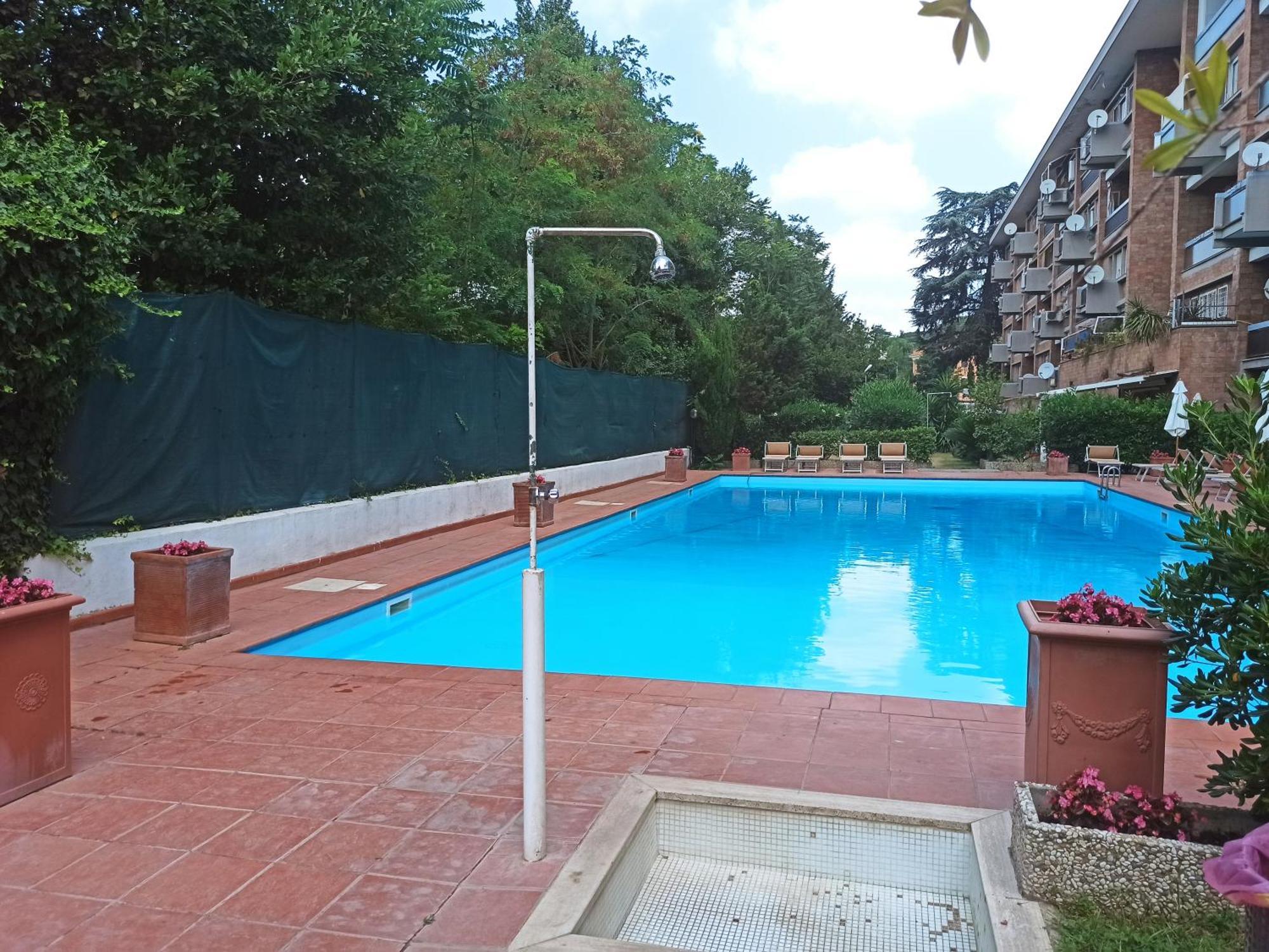Aurelia Antica Terrace Apt Free Pool And Parking Рим Екстериор снимка